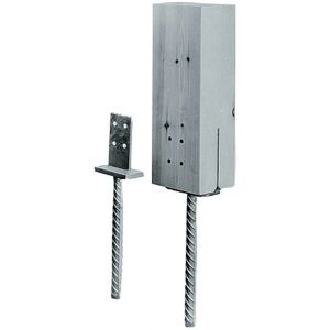 Simpson Strong Tie - Pied de colonne 90x60x110mm galvanisé pour support - Publicité Simpson Strong Tie - Pied de colonne 90x60x110mm galvanisé pour support - Publicité