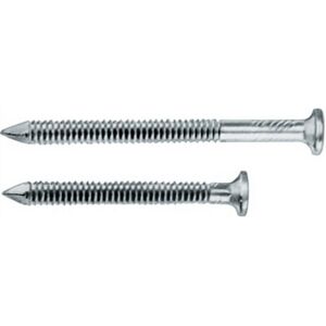 Clous galvanisés Simpson Strong-Tie - 250 pcs - D4xL100mm - ETA 04/0013 - Pour bois et métal - Publicité Clous galvanisés Simpson Strong-Tie - 250 pcs - D4xL100mm - ETA 04/0013 - Pour bois et métal - Publicité