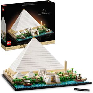 NIPPON LEGO Architecture Giza Pyramid Model - Educational Egyptian Scene NIPPON LEGO Architecture Giza Pyramid Model - Educational Egyptian Scene