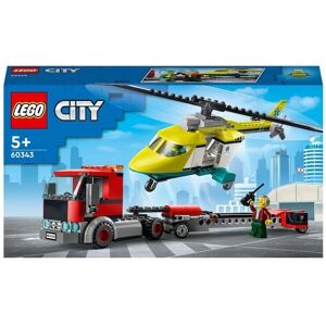 Ensemble de transport d'hélicoptère de secours LEGO City - Véhicule de sauvetage pour enfants - Publicité Ensemble de transport d'hélicoptère de secours LEGO City - Véhicule de sauvetage pour enfants - Publicité