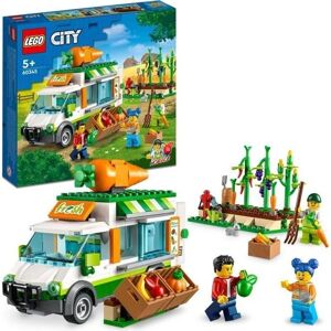 LEGO City Camion de livraison de légumes - Set marché fermier - Véhicule jouet pour enfants LEGO City Camion de livraison de légumes - Set marché fermier - Véhicule jouet pour enfants