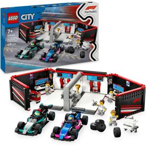 LEGO City F1 Garage & Mercedes-AMG & Alpine Cars Toy Playset - Kids' Racing Fun LEGO City F1 Garage & Mercedes-AMG & Alpine Cars Toy Playset - Kids' Racing Fun