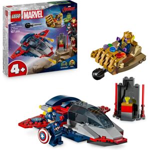 LEGO Marvel Super Heroes Captain America vs. Thanos - Building Toy Set LEGO Marvel Super Heroes Captain America vs. Thanos - Building Toy Set