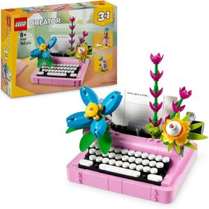 LEGO Creator 3in1 Typewriter with Flowers Toy - Art & Play LEGO Creator 3in1 Typewriter with Flowers Toy - Art & Play