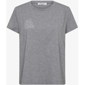 co’couture - Modell Siaracc Outline - Grå 38 Dam T-shirt co’couture - Modell Siaracc Outline - Grå 38 Dam T-shirt