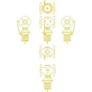 Danfoss 003H6661 Druckminderventil - Rohrverbindung Danfoss 003H6661 Druckminderventil - Rohrverbindung