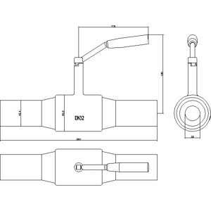 Danfoss 065N0115 - Conector de plomería Danfoss 065N0115 - Conector de plomería