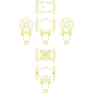 Danfoss 065B2393 - Durchgangsventil DN50 für Differenzdruckregelung Danfoss 065B2393 - Durchgangsventil DN50 für Differenzdruckregelung