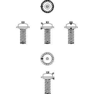 Danfoss 003G1017 Installationsstück - Druckregler Danfoss 003G1017 Installationsstück - Druckregler