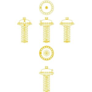 Danfoss 003G1021 Armatur für Sanitärinstallation - 0,15-1,2 bar Druckregler Danfoss 003G1021 Armatur für Sanitärinstallation - 0,15-1,2 bar Druckregler
