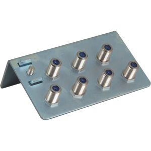 Triax 350298 Metallisk ledningsforbinder - Jordingsvinkel 7-pol Triax 350298 Metallisk ledningsforbinder - Jordingsvinkel 7-pol
