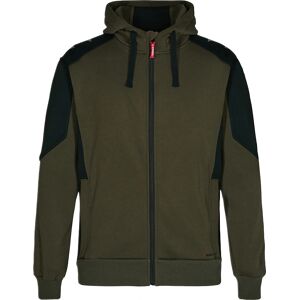 Engel Galaxy Jakke med Hætte - Funktionelt fleece, Grøn/Sort - Jakke Engel Galaxy Jakke med Hætte - Funktionelt fleece, Grøn/Sort - Jakke
