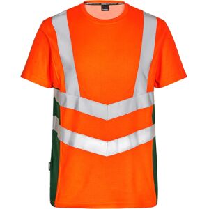Engel Sikkerhet Hivis Oransje/Grønn 5XL - Sikkerhet T-Skjorte Engel Sikkerhet Hivis Oransje/Grønn 5XL - Sikkerhet T-Skjorte