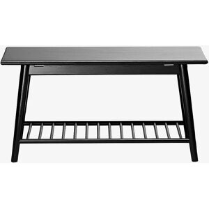 Cinas Noble Bænk med Skohylde - Sort - Skandinavisk Design Cinas Noble Bænk med Skohylde - Sort - Skandinavisk Design