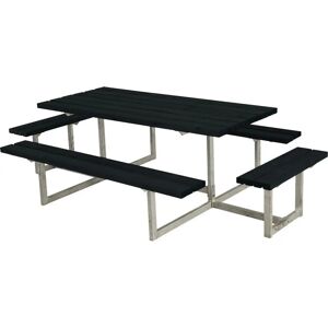Plus Tuin Eetset Basic - 8 Zitplaatsen - Zwart Plus Tuin Eetset Basic - 8 Zitplaatsen - Zwart