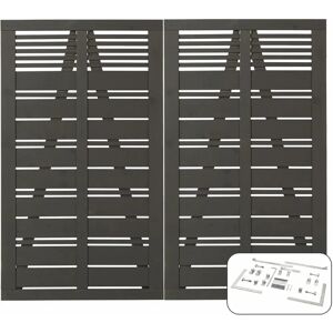 Plus - Doppeltor Silence - Umbragrau - 200x170cm - Tor Plus - Doppeltor Silence - Umbragrau - 200x170cm - Tor