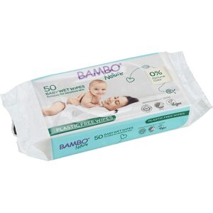Lenços Umedecidos Bambo Nature - Biodegradáveis, Sem Plástico, 50 unidades Lenços Umedecidos Bambo Nature - Biodegradáveis, Sem Plástico, 50 unidades