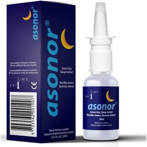Asonor 30 ml Nasal Spray - Snore Relief Asonor 30 ml Nasal Spray - Snore Relief