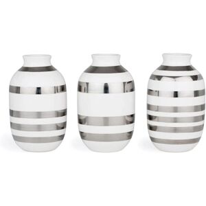 Kähler Omaggio Mini Vase Set - Silver - Vase Kähler Omaggio Mini Vase Set - Silver - Vase