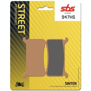 Pastillas de freno SBS 947HS metálicas sinterizadas - Deportivas, trail, roadster Pastillas de freno SBS 947HS metálicas sinterizadas - Deportivas, trail, roadster