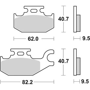 SBS 754PSI Extreme Condition Brake Pads - Brake Pads SBS 754PSI Extreme Condition Brake Pads - Brake Pads