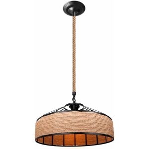 WOTTES - Kreative Retro Hanfseil-Pendelleuchte - Schlafzimmer & Wohnzimmer Dekor WOTTES - Kreative Retro Hanfseil-Pendelleuchte - Schlafzimmer & Wohnzimmer Dekor