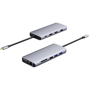 eSTUFF USB-C 12-en-1 Hub - Hub USB pour ordinateur portable & tablette - Publicité eSTUFF USB-C 12-en-1 Hub - Hub USB pour ordinateur portable & tablette - Publicité