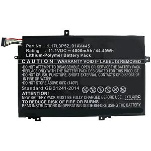 CoreParts MBXLE-BA0248 Laptop Battery - 3600mAh, Black, OEM CoreParts MBXLE-BA0248 Laptop Battery - 3600mAh, Black, OEM