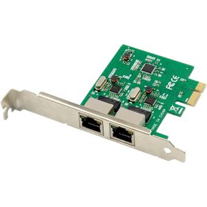 MicroConnect W126 Dual Gigabit PCIe Nettverkskort MicroConnect W126 Dual Gigabit PCIe Nettverkskort
