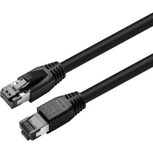 MicroConnect Cat8.1 S/FTP 5m Svart Nätverkskabel MicroConnect Cat8.1 S/FTP 5m Svart Nätverkskabel