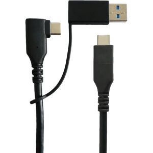 Câble MicroConnect USB 3.2 Gen 1 - 1m Noir Câble MicroConnect USB 3.2 Gen 1 - 1m Noir