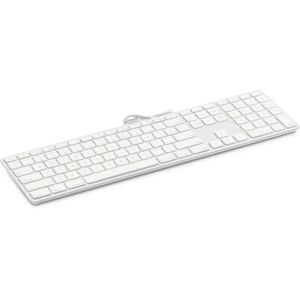 Clavier USB Aluminium LMP KB-1243 Blanc - clavier Clavier USB Aluminium LMP KB-1243 Blanc - clavier