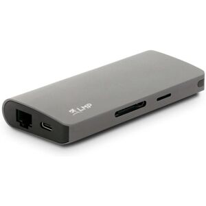 LMP 18641 Dock para laptop - USB-C, 9 Portas, 4K, Cinza LMP 18641 Dock para laptop - USB-C, 9 Portas, 4K, Cinza