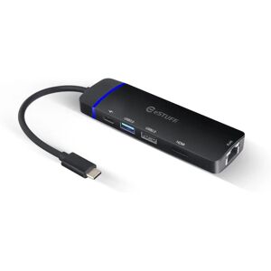 eSTUFF GLB235420 Laptopdocka - USB 3.2 Type-C Svart eSTUFF GLB235420 Laptopdocka - USB 3.2 Type-C Svart