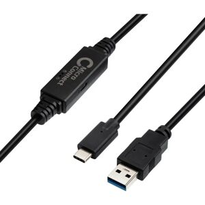 Kabel USB Microconnect - 5m, USB 3.2 Gen 1, Czarny Kabel USB Microconnect - 5m, USB 3.2 Gen 1, Czarny