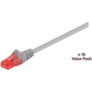 Microconnect V-UTP610VP Grey 10m Cat6 U/UTP Networking Cable Microconnect V-UTP610VP Grey 10m Cat6 U/UTP Networking Cable