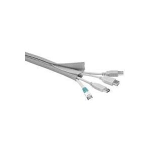MicroConnect CABLESOCK2 Sølv kabelstrømpe - Kabelorganisator MicroConnect CABLESOCK2 Sølv kabelstrømpe - Kabelorganisator