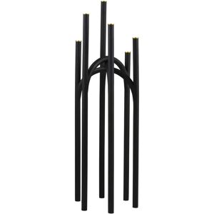 AYTM Angui Lysestake - 92cm Svart/Gold - Skulpturell Design AYTM Angui Lysestake - 92cm Svart/Gold - Skulpturell Design
