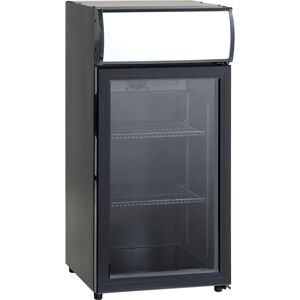 Scandomestic SC 81 BE - Svart - Butikkskapskjøler Scandomestic SC 81 BE - Svart - Butikkskapskjøler