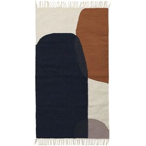 Ferm Living - Tappeto Kelim Multicolore - Stile Scandinavo Fai a Mano Ferm Living - Tappeto Kelim Multicolore - Stile Scandinavo Fai a Mano