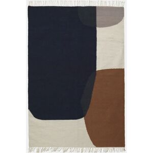 Ferm Living - Brun Kelim Teppe - Geometrisk Design - Teppe Ferm Living - Brun Kelim Teppe - Geometrisk Design - Teppe