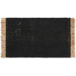 Ferm LIVING Block Mat - Svart - En Størrelse - Matte Ferm LIVING Block Mat - Svart - En Størrelse - Matte