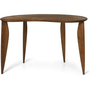 Ferm Living - Valnøtt Skrivebord - Organisk Design - 60x117cm - Skrivebord Ferm Living - Valnøtt Skrivebord - Organisk Design - 60x117cm - Skrivebord