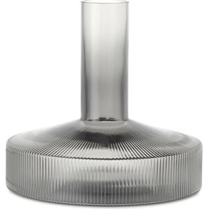 Jarra de vino Ripple de Ferm Living - Gris ahumado - 1,1L - Decantador Jarra de vino Ripple de Ferm Living - Gris ahumado - 1,1L - Decantador