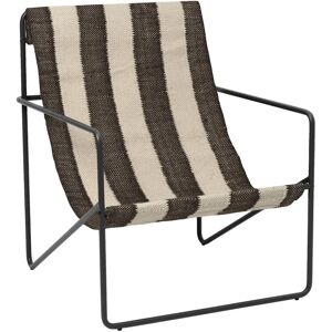 Ferm Living Desert Lounge Chair - Modernista, Tessuto riciclato, Interno/Esterno - 63x77.5 cm Ferm Living Desert Lounge Chair - Modernista, Tessuto riciclato, Interno/Esterno - 63x77.5 cm