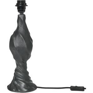Ferm Living Moltan Bordlampefot - Svart - 40cm - Skulpturell Lava-Inspirert Design Ferm Living Moltan Bordlampefot - Svart - 40cm - Skulpturell Lava-Inspirert Design