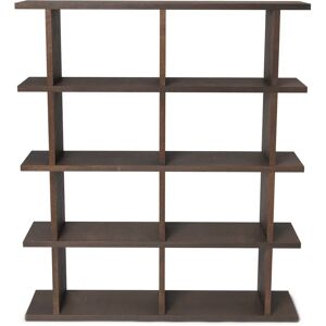 Libreria Ferm Living Kona - Marrone - 141cm - 2x4 - Stile Classico Libreria Ferm Living Kona - Marrone - 141cm - 2x4 - Stile Classico