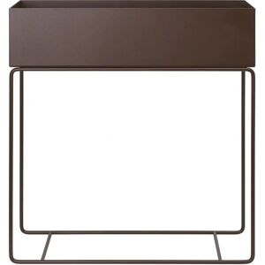 Ferm Living Plant Box - Supporto rettangolare marrone in metallo Ferm Living Plant Box - Supporto rettangolare marrone in metallo