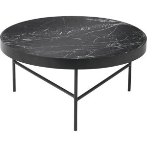 Ferm LIVING Marmorbord Stor Ø 70,5cm - Svart Ferm LIVING Marmorbord Stor Ø 70,5cm - Svart