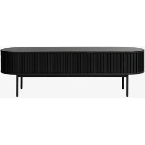 Unique Furniture Amelia 48x160x45cm sort nordisk TV-skab Unique Furniture Amelia 48x160x45cm sort nordisk TV-skab